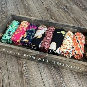 12 Pair ($3.75/each) LulaRoe Leggings Multi Pattern & Colors One Size